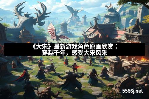 《大宋》最新游戏角色原画欣赏:穿越千年,感受大宋风采